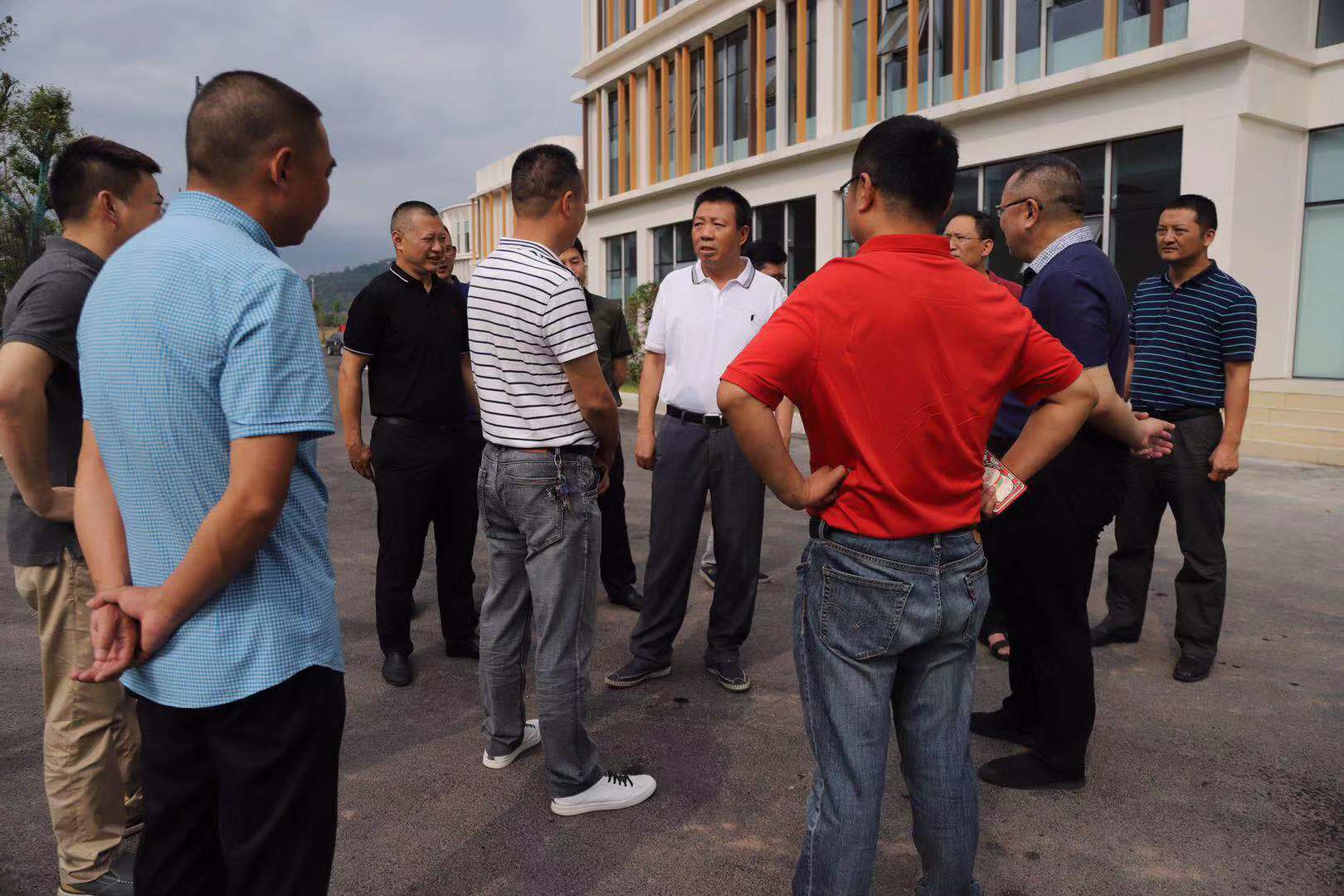 市人大常委會(huì )副主任張家園到普安水廠(chǎng)考察調研