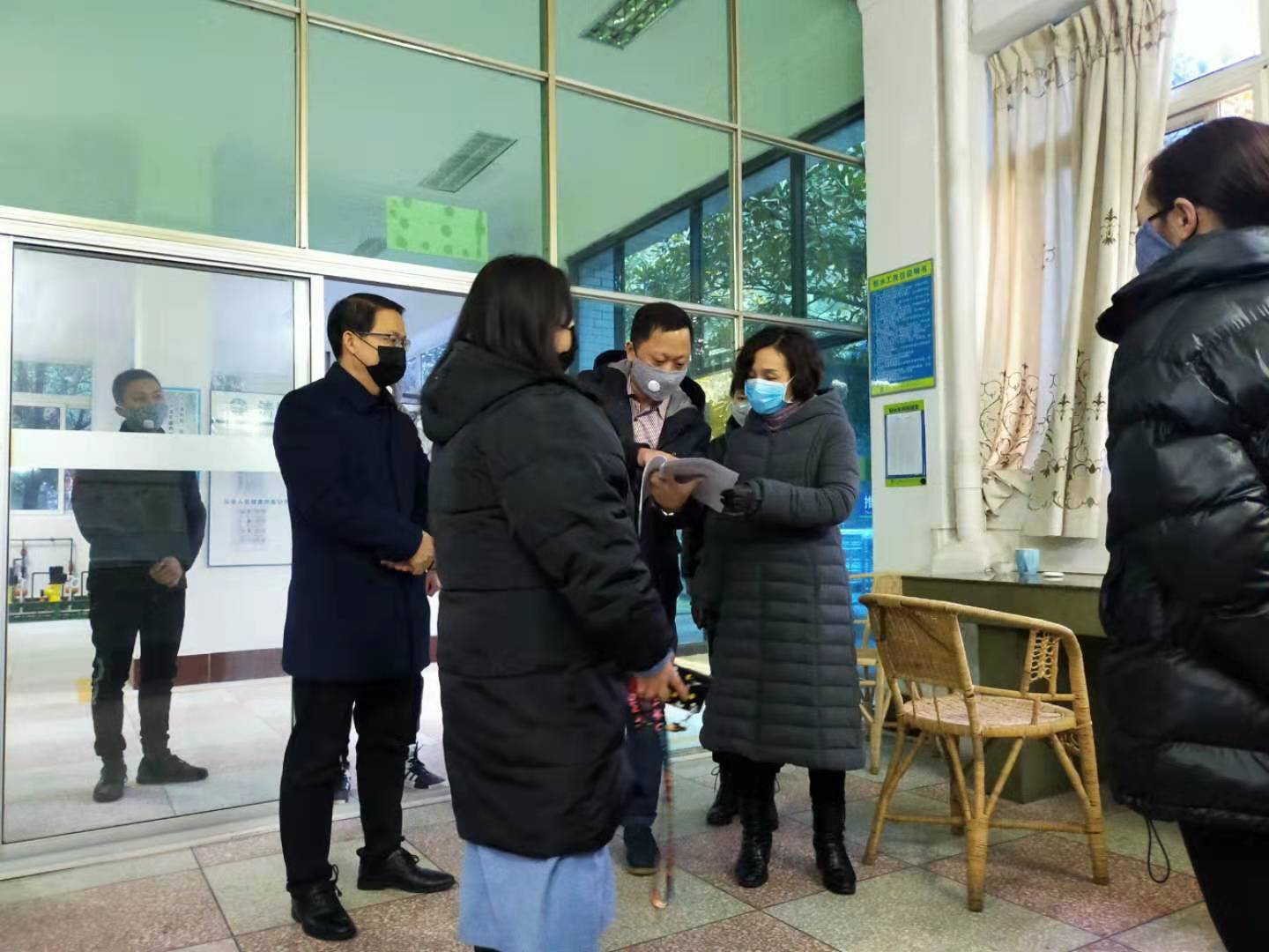 駐市國資委紀檢監察組到我司督導疫情防控工作
