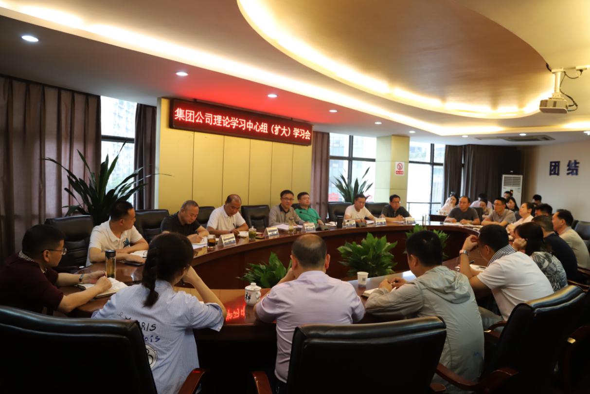 集團公司黨委召開(kāi)理論學(xué)習中心組學(xué)習（擴大）會(huì )議