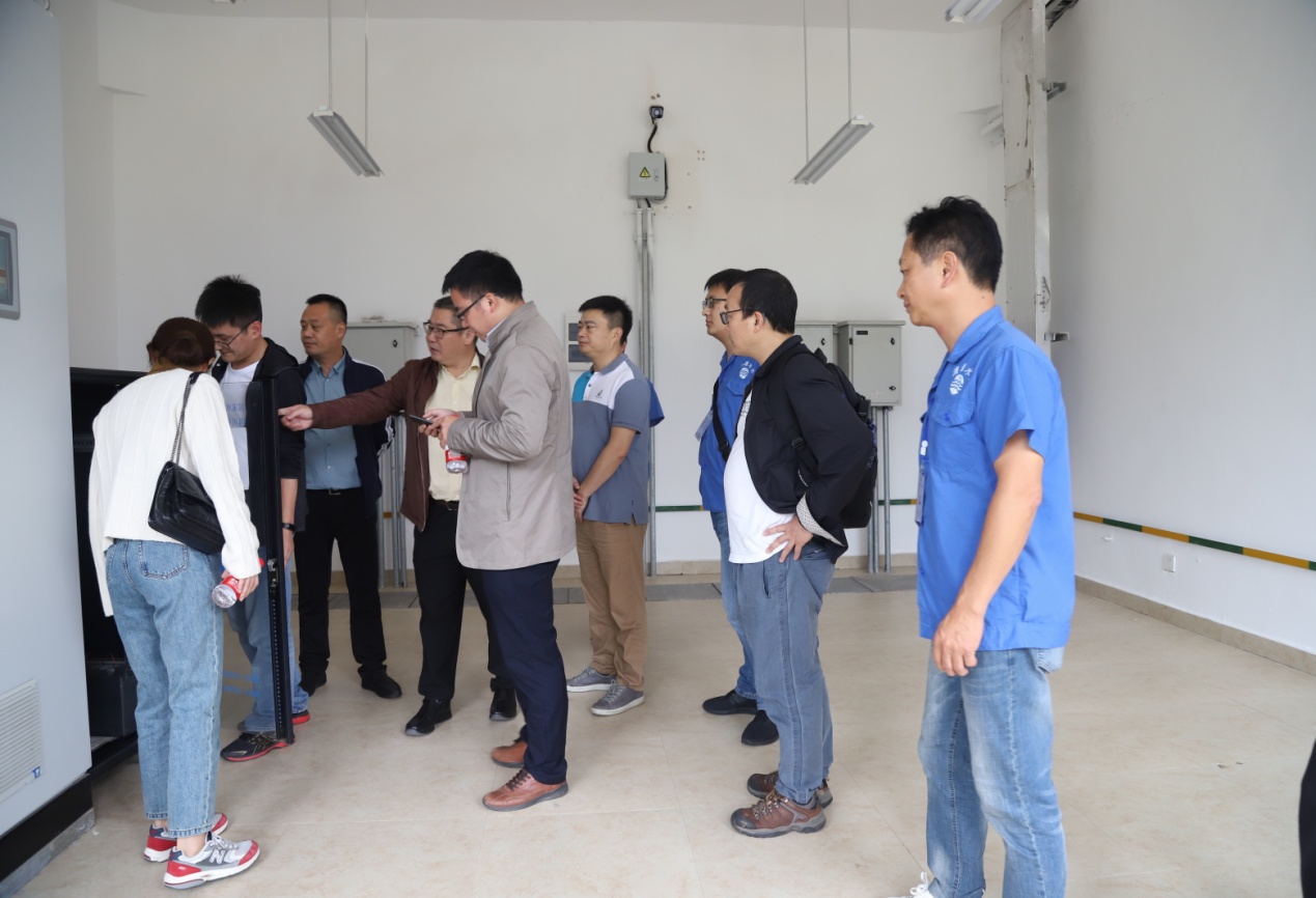杜耀東一行到我司開(kāi)展普安水廠(chǎng)一期工程取水設施驗收工作
