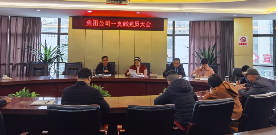集團公司一支部召開(kāi)黨員大會(huì )