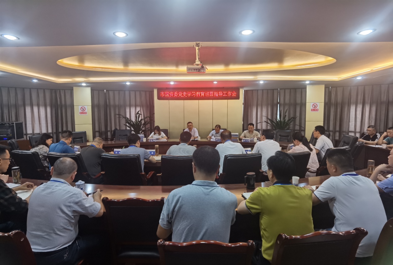 市國資委系統黨史學(xué)習教育巡回指導組 第六組蒞臨我司調研指導工作