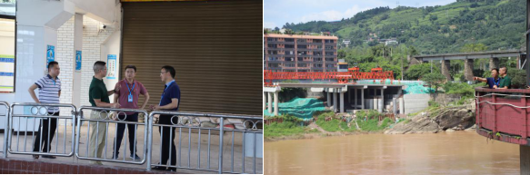 宜賓市公用事業(yè)服務(wù)集團籌備組副組長(cháng)胡為民深入清源水務(wù)集團一線(xiàn)調研