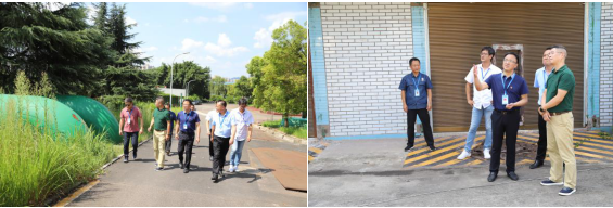 宜賓市公用事業(yè)服務(wù)集團籌備組副組長(cháng)胡為民深入清源水務(wù)集團一線(xiàn)調研