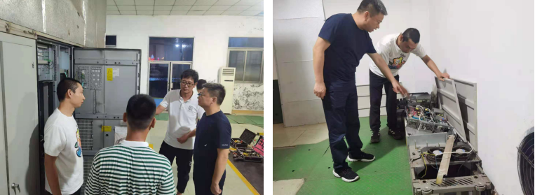 靠前指揮，迅速處置供水突發(fā)險情——記四水廠(chǎng)加壓泵站送水泵房電氣設備故障應急搶修