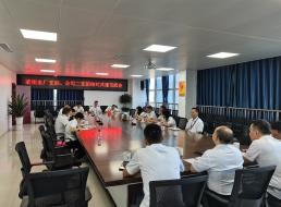 菜壩水廠支部、公司二支部召開結(jié)對共建交流會