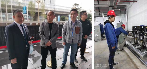集團公司領(lǐng)導帶隊檢查第六次市黨代會(huì )會(huì )前供水保障工作