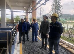中共宜賓北控水務(wù)有限公司支部委員會(huì )赴一線(xiàn)開(kāi)展調研工作