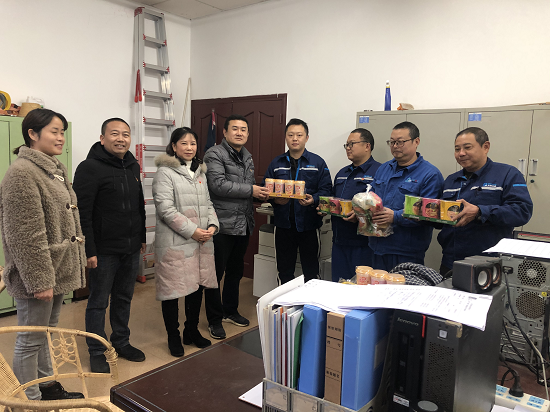 春節慰問(wèn)送溫暖,黨政關(guān)愛(ài)進(jìn)一線(xiàn)