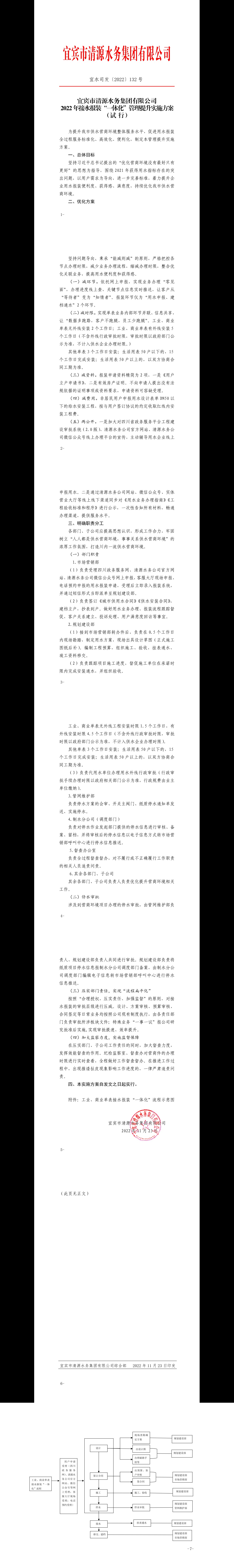 132宜賓市清源水務(wù)集團有限公司2022年接水報裝“一體化”管理提升實(shí)施方案（試行）.jpeg