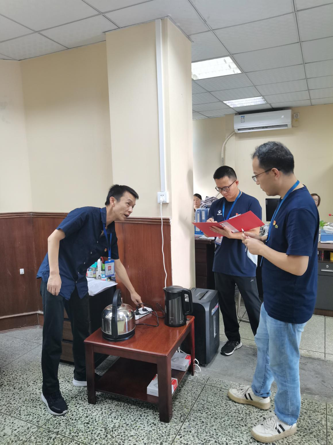 加強隱患排查  筑牢安全防線(xiàn)